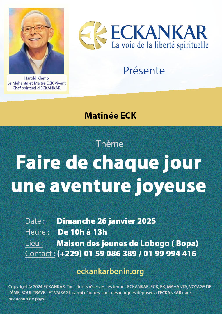 Faire de chaque jour une aventure joyeuse