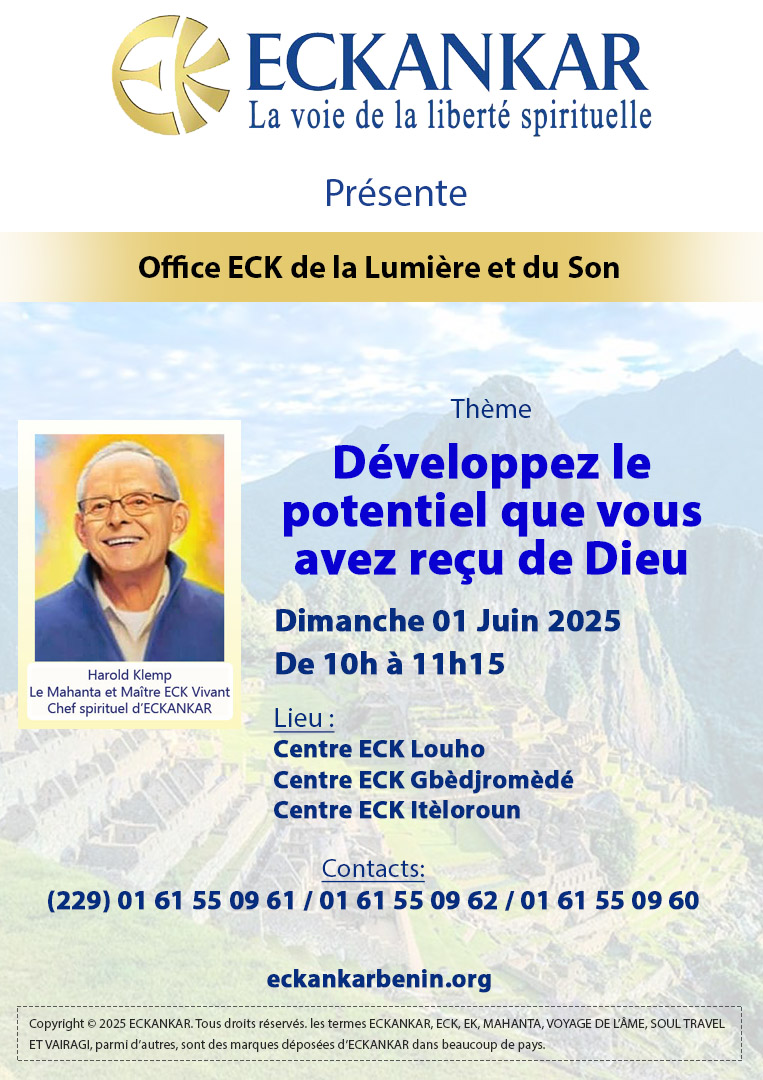 Développez le potentiel que vous avez reçu de Dieu