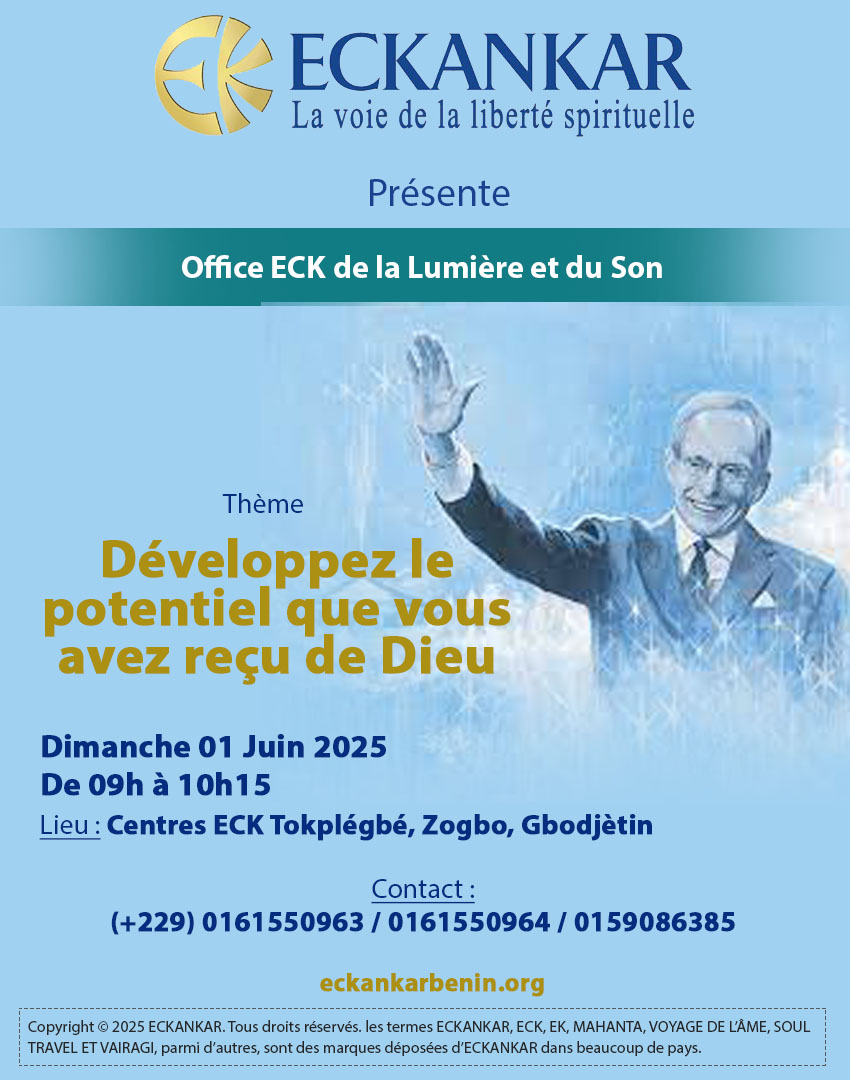 Développez le potentiel que vous avez reçu de Dieu